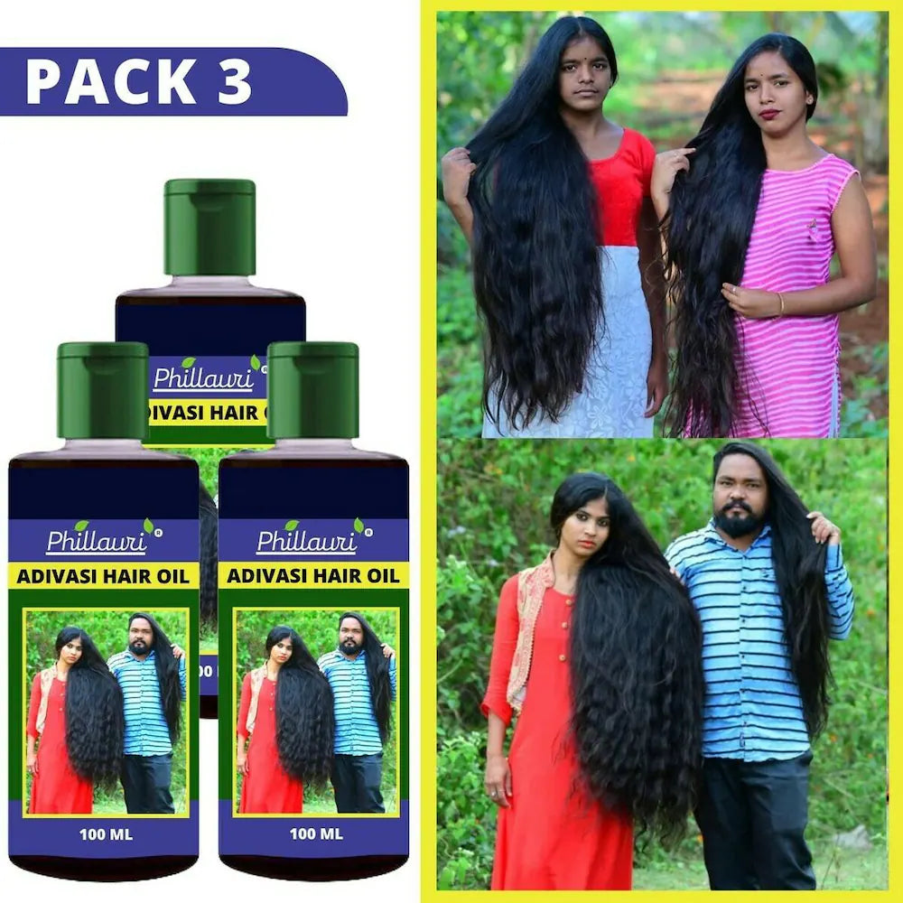 (Buy 1 Get 1 Free ) ADIVASI HERBAL HAIR OIL FOR REGROWTH AND LONG HAIR PURE NATURAL HAIR OIL